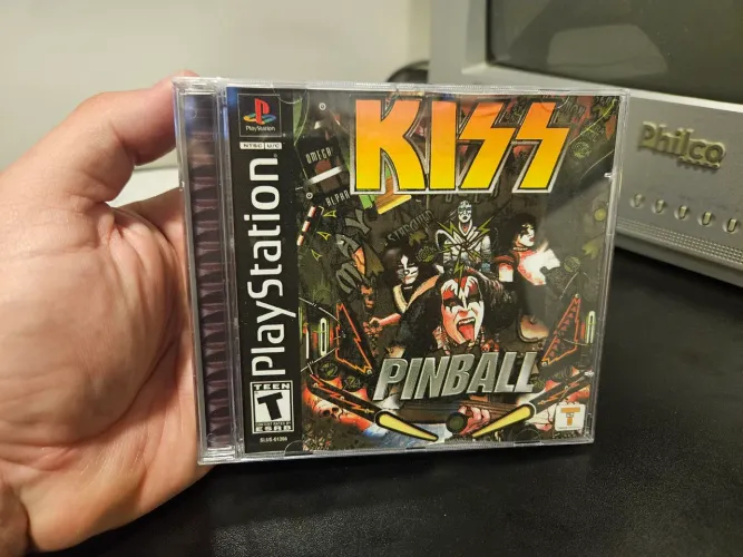 Jogo Kiss Pinball Original para PS1 *Leia o Anúncio!