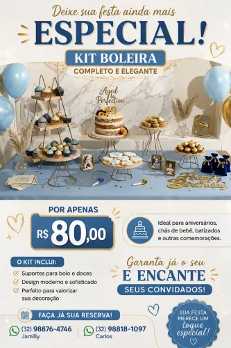 Kit boleiro 