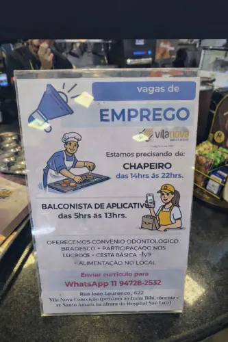 Vaga de emprego próximo ao parque do Ibirapuera ( Leia a descrição) 