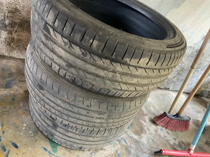 3 pneus perfil 195/45 r16