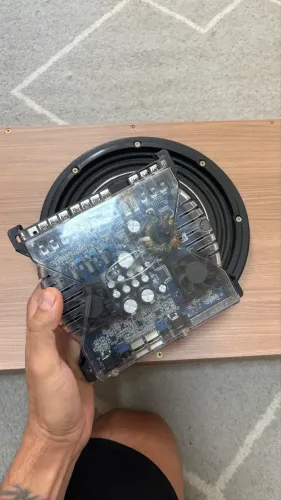 Subwoofer falante jbl 10 polegadas slim + potência stetsom