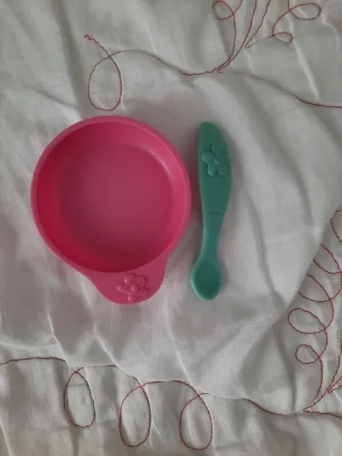 PRATINHO E COLHER ORIGINAIS BABY ALIVE (sem imã)
