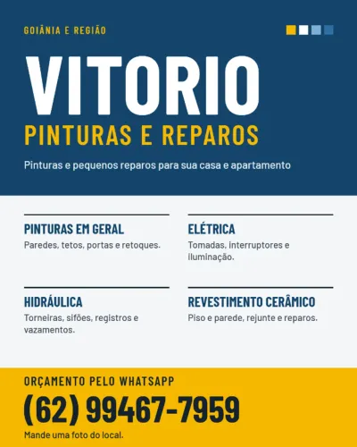Pinturas e reparos para sua casa ou apartamento