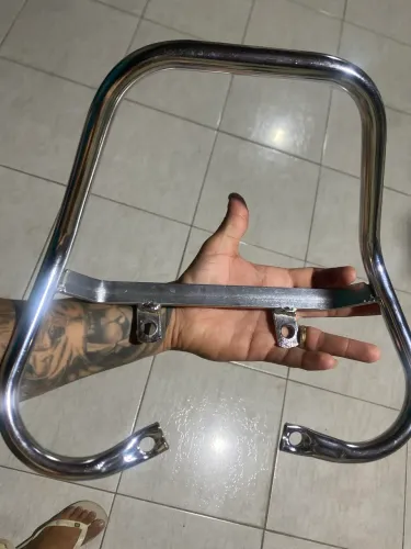 Vendo!!! Alça ALTA cromada FAN