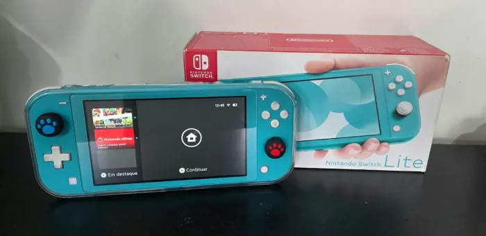 Nintendo switch lite desbloqueado + sd 128 GB