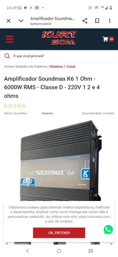 Soubd Max 6k 1ohs 220