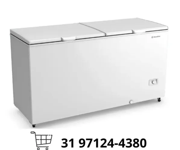 Freezer Horizontal 2 Tampas 546L Metalfrio
