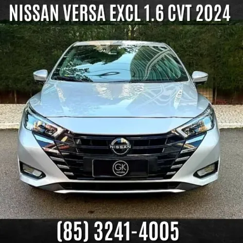 Nissan Versa Exclusive 1.6 16V Flex AUT 2024