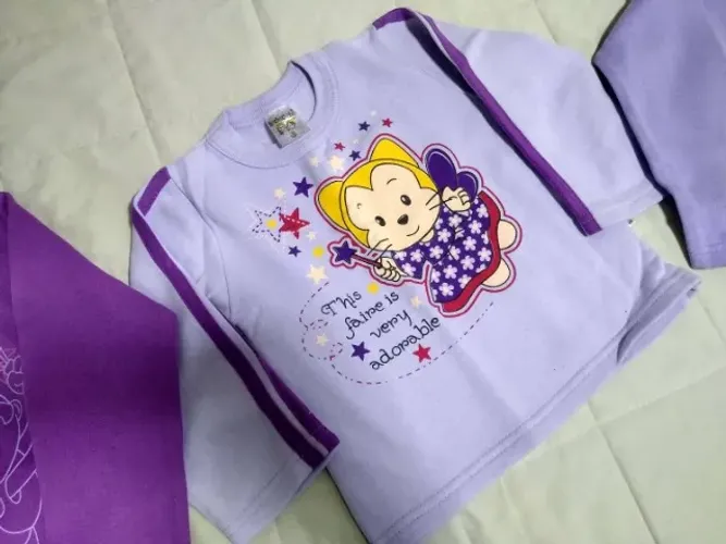 Blusa moleton tamanho  2 anos peluciada