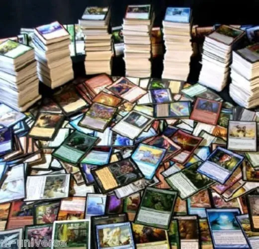 Lote de 900 cartas de cartas de Magic the Gathering poucas repeticoes