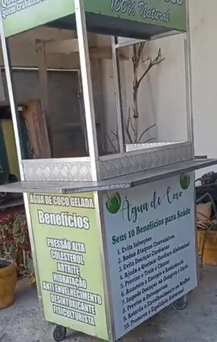 Carrinho de lanches 750 reais baixou para sair hoje