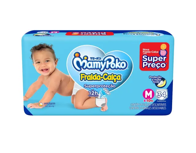Fraldas Descartáveis Mamypoko