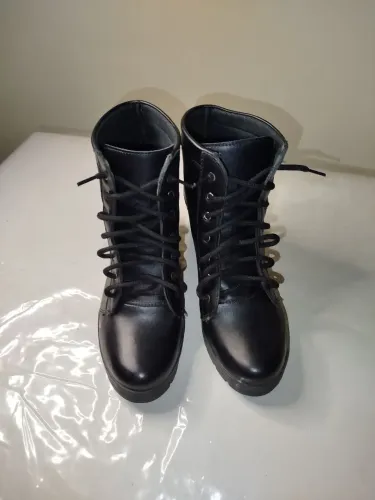 Bota feminina salto alto 