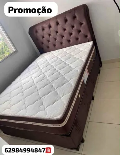 Cama box casal hoje
