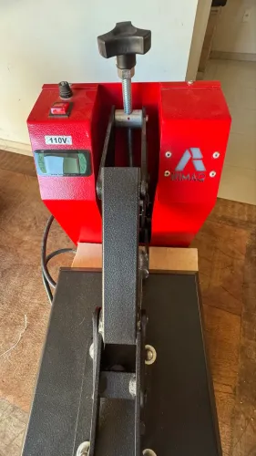 Prensa Térmica Rimaq Plana 110V Digital - Funcionando Perfeitamente