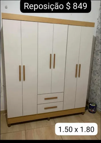 Guarda roupa de casal novos