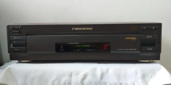 Laser disc Sony MDP-A500 auto reverso