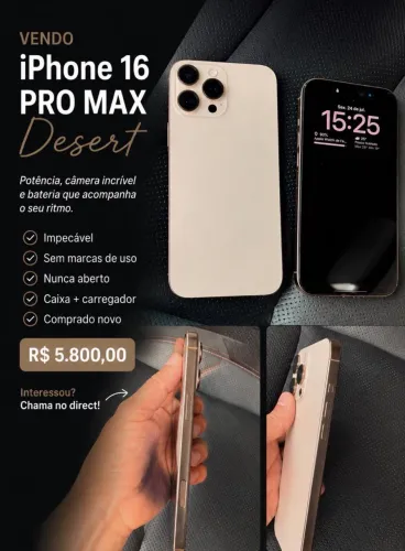 iPhone 16 pro Max Deserter 