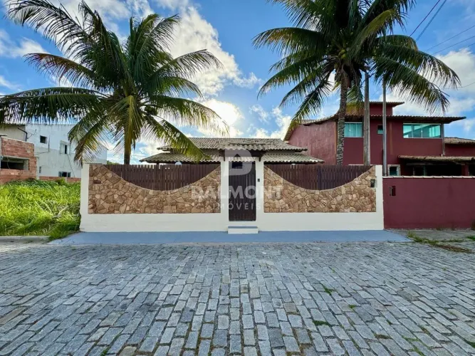 Monte Alto - Arraial do Cabo/RJ - Casa linear bem estruturada com 2 quartos.