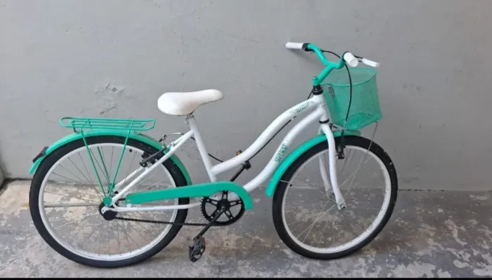 Vendo bicicleta semi nova aro 24 pouquíssimo uso