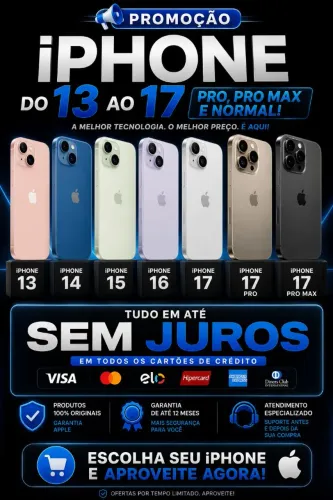 IPHONE SEM JUROS