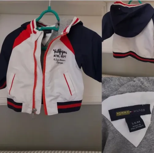 Casaco branco Tommy Hilfiger