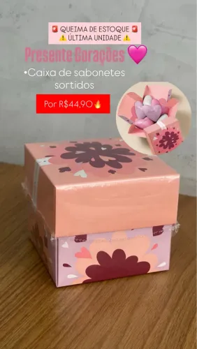 Presente feminino sabonete sortidos