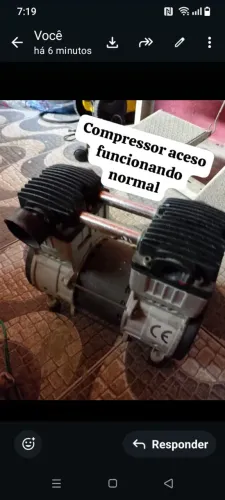 Cabeçote Compressor Motomil UCMO80 2,0cv Isento de Óleo