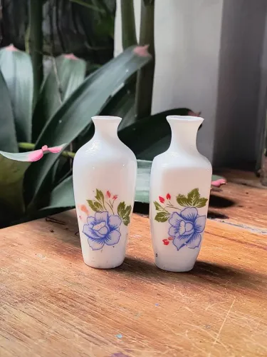 vasinhos vaso em porcelana japonesa casca de ovo lindo decoração casa antigo jarro vintage