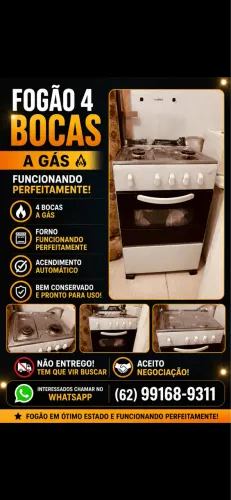 Fogão 4 bocas