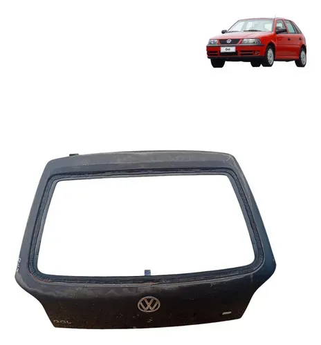 Tampa Traseira Porta Malas Volkswagen Gol G3 2002 Preto Preto