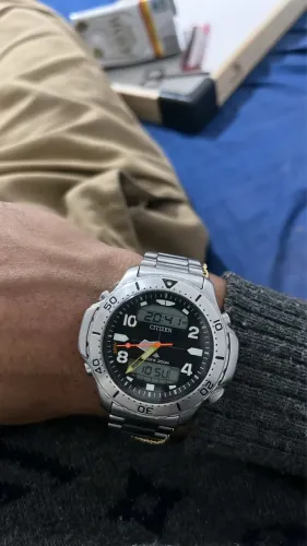 Citizen Aquamount Aço.