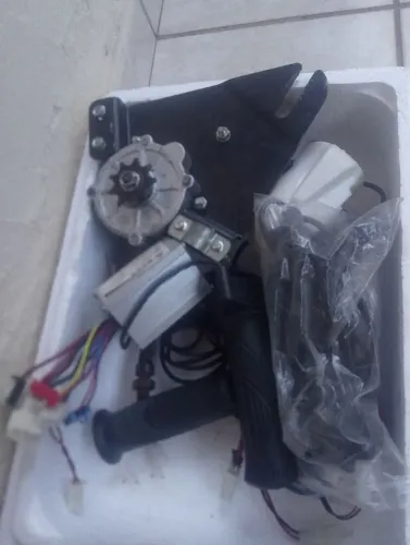 Motor que deixa bicicleta elétrica