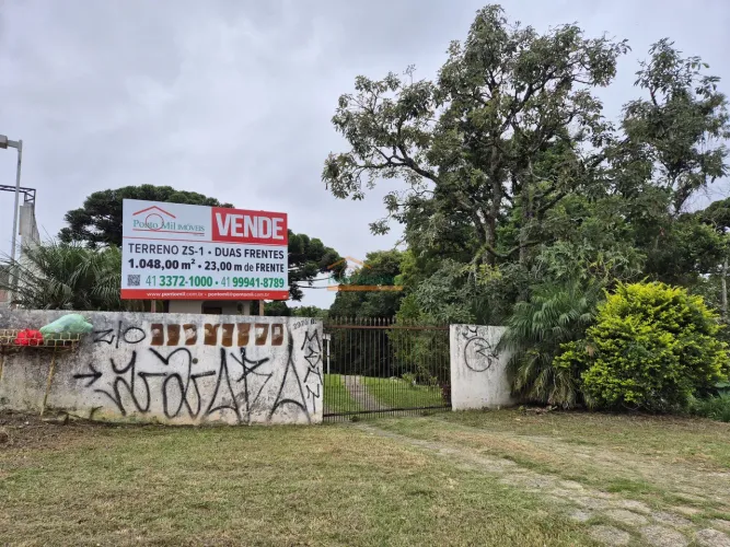 TERRENO à venda com 1048.95m² por R$ 1.790.000,00 no bairro Santo Inácio - CURITIBA / PR