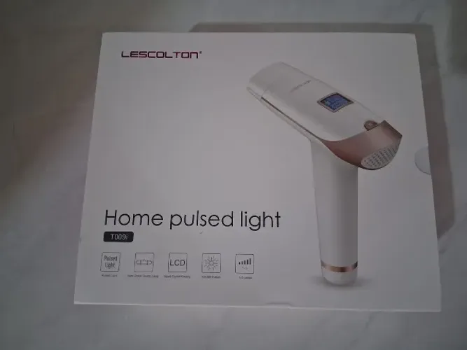 Depilador Lescolton T009i Ipl - Semi Novo + Lâmpada De Rejuvenescimento