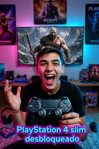 PlayStation 4 slim desbloqueado