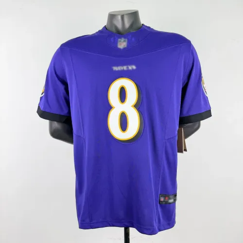 Jersey NFL Lamar Jackson #8 Baltimore Ravens 