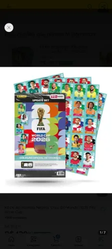 KIT ATUALIZAÇÃO FIGURINHAS COPA 2026