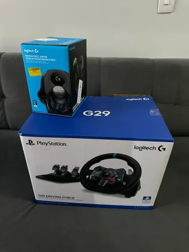 Volante Logitech G29 Driving Force + Câmbio