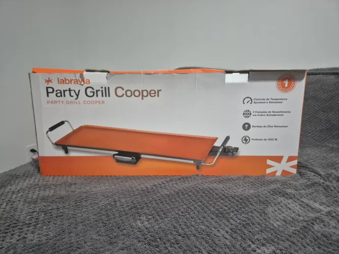 Chapa eletrica labravia party grill