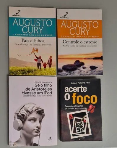 Kit Desenvolvimento Pessoal, Foco e Família - 4 Livros