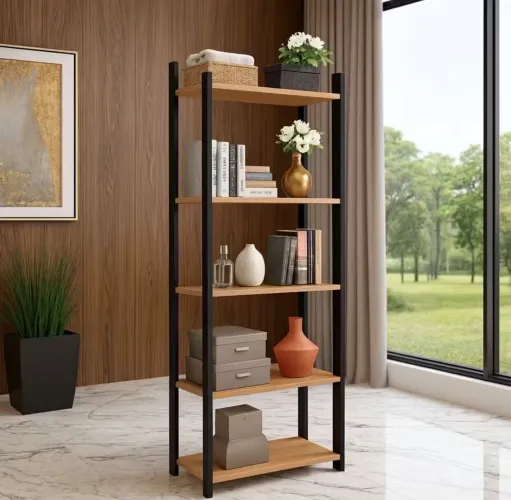 Duas Estante Estilo Industrial Livreiro - Nova na Caixa (Lacrada)