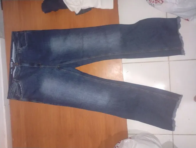Calça jeans feminina 48 estado perfeito