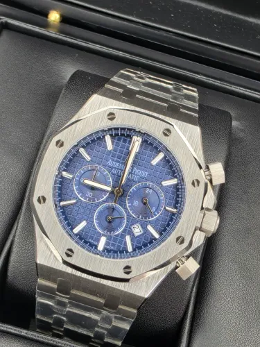 Relogio Audemars Piguet Novo Com Cronógrafo e Vidro Safira LINHA PREMIUM AAA +