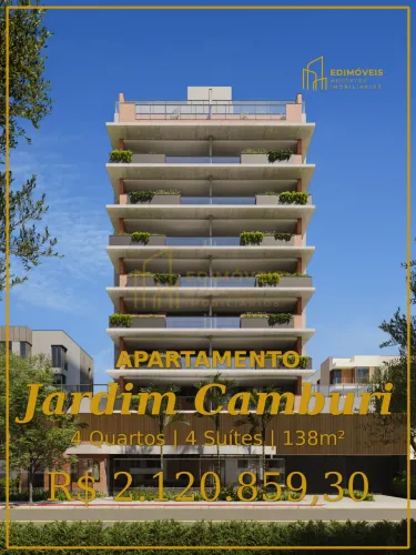 Jardim Camburi Espera por Você: Apartamento com 3 Vagas e Design Moderno