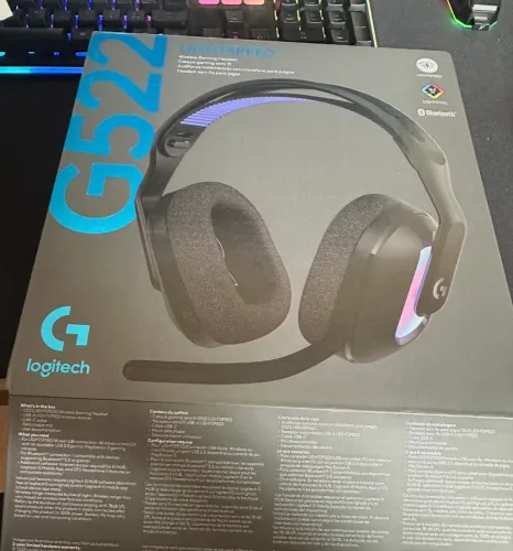 Headset Gamer Sem Fio Logitech G522 LIGHTSPEED LIGHTSYNC