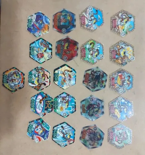 Lote tazos máquina do tempo
