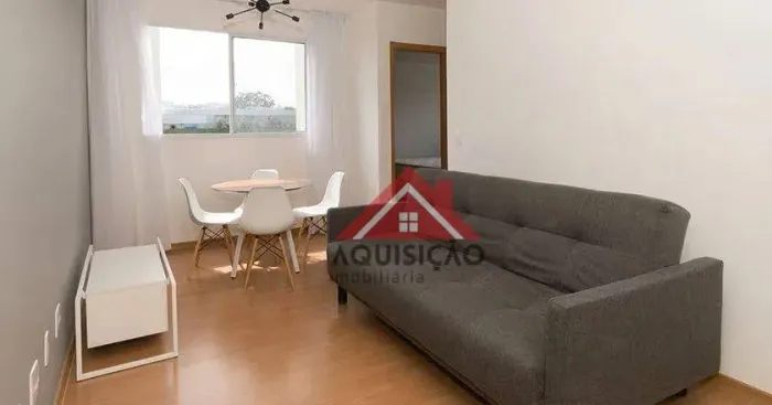 Apartamento Mobiliado com 1 dormitório para alugar, 33 m² por R$ 3.041/mês - Cabral - Cont