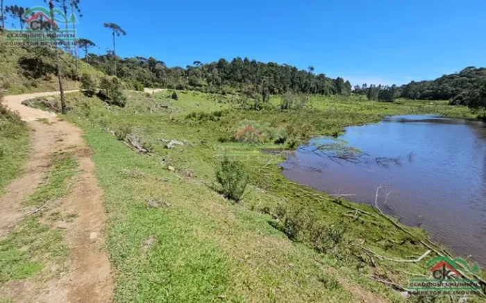 Terreno rural lago, rio e pastagem em Rancho Queimado