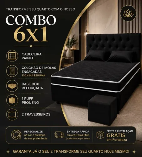 COMBO 6×1 casal Queen